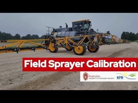 Field Sprayer Calibration