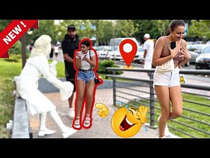 Park Lake Mall - Human Statue Prank 😂 Incredible Reactions in Bucharest