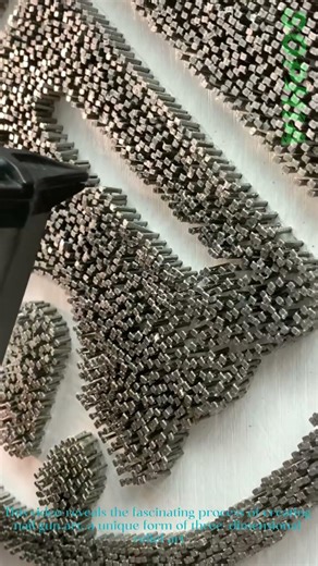 Nail Gun Art: Crafting Intricate Portraits with Thousands of Steel Nails