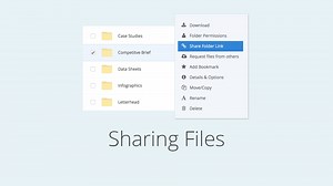 Sharing Files and Folders Using Links