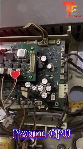 Panel CPU Electric Panel of A Machine#electricalengineering