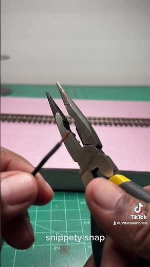 Soldering feeder wires #hoscale #shorts #soldering #modelrailroad