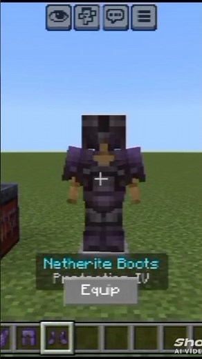 Fallout armour trim in Minecraft 🤩