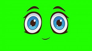 Happy facial expressions. Alpha channel.