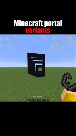 😱 7 SECRET Minecraft Portals You Didn't Know! #Shorts