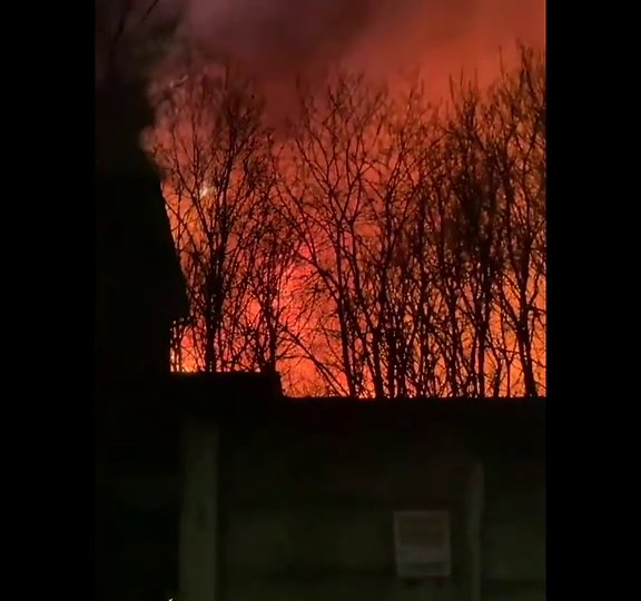Firefighters Tackle Large Fire at Bolton Industrial Estate