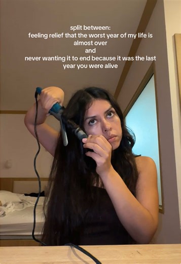 🤍🪽 #grief #griefjourney #newyear #sad #holidays | grief journey