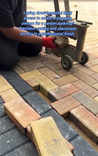 ​Satisfying Brick Laying with a Splitter Tool