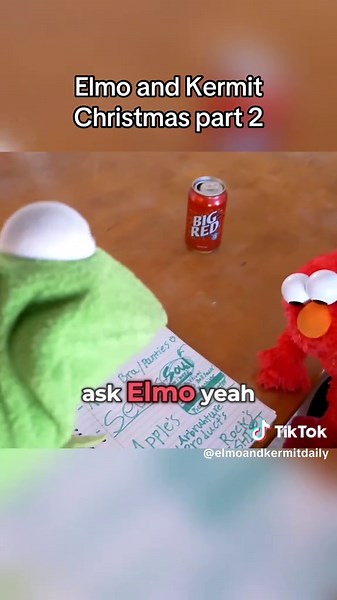 Elmo on TikTok