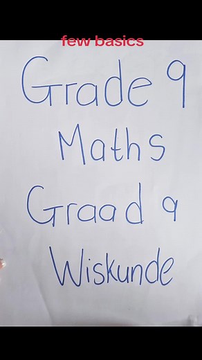Mastering Grade 9 Maths Basics for Students