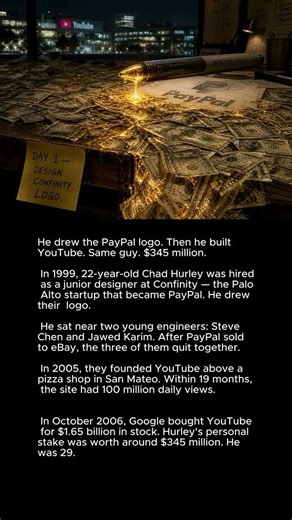 He Drew the PayPal Logo — Then Built YouTube and Sold It for Billions