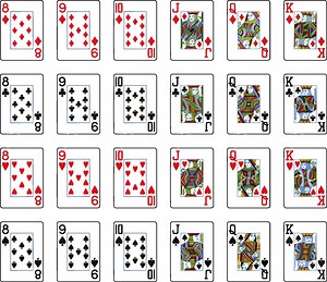 All 52 Playing/poker Cards, Full Deck, Hearts, Spades, Clubs, and Diamonds - SVG, PNG, PDF - Etsy