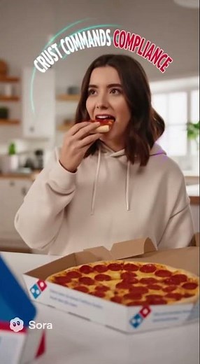 Introducing Domino's Hypnosis Kit from Domino's Pizza (Domino's Pizza Commercial) (Sora 2 Ai)