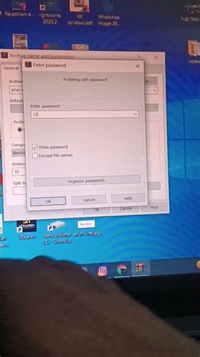 kisi bhi photo pr password kese lagaye , zip file kese banaye password kr sath , #zipfile #photo