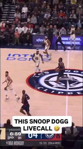 Snoop Dogg’s live calls from last night’s NBA game were HILARIOUS 🤣🤣 #TheSource #HipHop #Culture #SnoopDogg | The Source Magazine