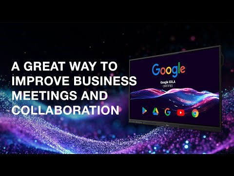 Optoma 3-Series Creative Touch Interactive Flat Panel Display (Gen 3)