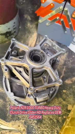POLARIS RZR 1000 TURBO bad clutch drive slider replacement 🛠️🔩 #clutch #drive #slider #replacement
