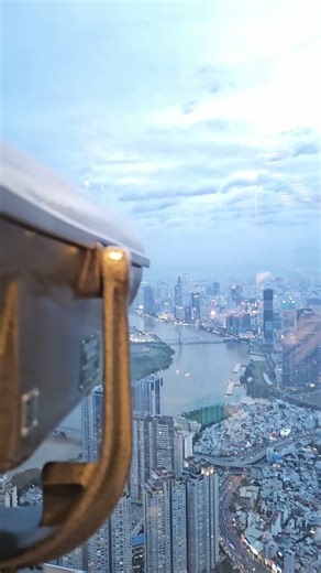 Saigon Skyline View | Landmark 81 Binocular Experience, Vietnam 🇻🇳