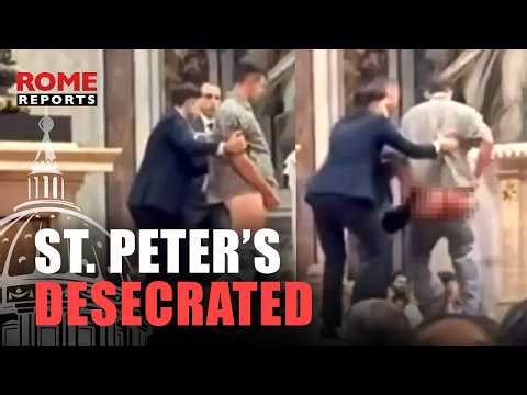 NAKED INTRUSIONS and PUBLIC URINATION: St. Peter’s INSTALLS BARRIERS to PREVENT DESECRATION