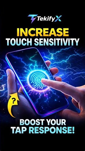 Increase Touch Sensitivity in Any Android Phone ⚡ (Fix Slow Touch Instantly!) #29 |