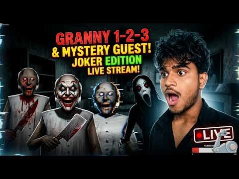 🔴 DALY LIVE || AAJ BACHNA MUSHKIL HAI! 💀 (Granny Joker Edition)"