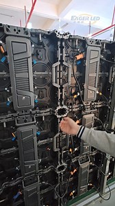 Quick lock installation demonstration. ✅EA500C6 rental LED display two fast Locks on left and top side, ensure faster assembly and better screen flatness. ✅EA500C6 rental LED display adopts quick-lock design and supports bending installation, making it easy and fast to install. The cabinet is made of die-cast aluminum, and all screws and quick locks are made of stainless steel, making it stronger and more durable. It is an ideal rental cabinet. Buy stable LED display, go to EagerLED. Website: ht