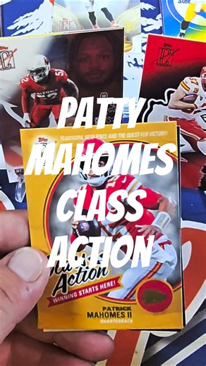 Patty Mahomes Class Action - 2025 Topps Signature Class Mega Box #Topps #signatureclass #nfl