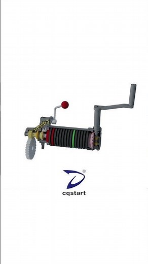 How Cqstart Spring Starter's Inner Parts Works When Operating