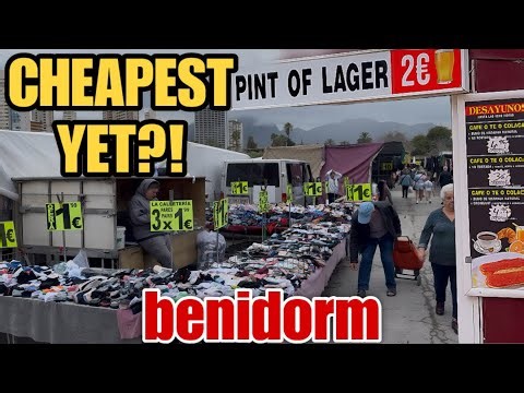 Benidorm on MARKET Day - CHEAPEST offers you’ll see?! 😲💰