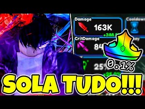 THIS BROKE THE GAME! I GOT SUNG JIN WOO WITH A 0.1% TRAIT IN THE NEW UNIVERSAL TOWER DEFENSE