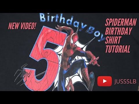 Spider-Man T-shirt tutorial | CRICUT Maker|