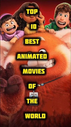 Top 10 Best Animated Movies of All Time! 🎬🍿 #shorts #top#viral