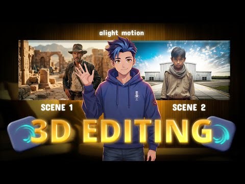 Make Cinematic Documentary Videos on Mobile 🔥 | Alight Motion 3D Editing Tutorial