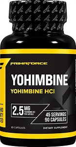 PrimaForce Yohimbine Ειδικό Συμπλήρωμα Διατροφής 90 κάψουλες