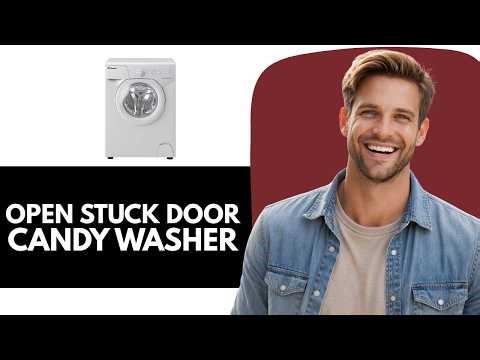How to Open Stuck Candy Aquamatic AQUA 1142D1/1 Washing Machine Door