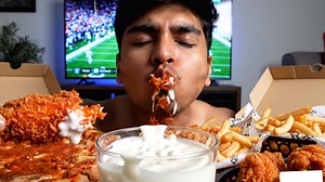 🍗 “Crunchiest Chicken Tenders ASMR — Loud Bites, Juicy Inside!” 🔥 . 📜 Caption: That ultra-crispy coating and juicy chicken inside… pure crunch heaven! 🤤💥 Every bite makes the loudest, most satisfying ASMR crack you’ll love. 🎧✨ 👉 Turn the volume up — this crunch is unreal! . #FoodASMR #ChickenTendersASMR #CrunchyBite | Asmr Mukbang