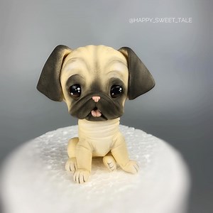 Fondant Dog Cake Topper, Fondant Cake Topper Dog, Baby Shower, Baby Birthday, Cake Decorations, Figure for Cake, Fondant Dog, Fondant Animal - Etsy Australia