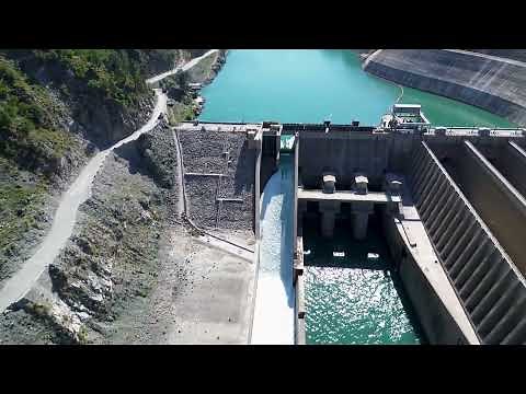 Opening the Spillway Gates of a Dam