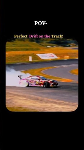 Insane Car Drifting Skills! 🔥🚗 | Perfect Track Drift #shorts #viralshorts #trendingshorts