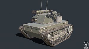 "Platform - M" Unmanned combat unit