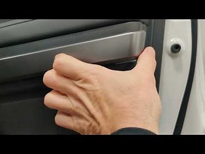 2025 Toyota 4 Runner front door panel removal