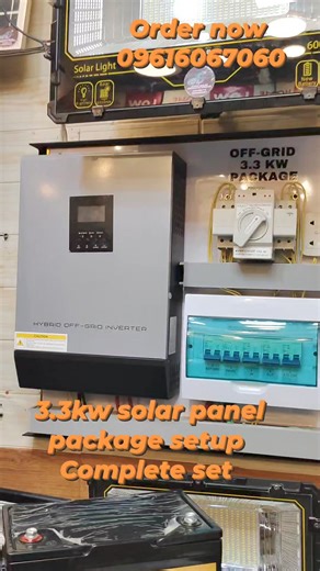 421K views · 7.1K reactions | 3.3kw solar panel package setup complete set plug and play. Available here at JD-FOZ SOLAR Product trading located at 1645 Soler St Cor calero St brgy 309 Quiapo Manila contact number 09668431913 @everyone @followers @highlight JD-Foz Solar Products Trading #electricpowertypestreetlightreetlight #viralreelsシ | Jeremy Foz | Facebook