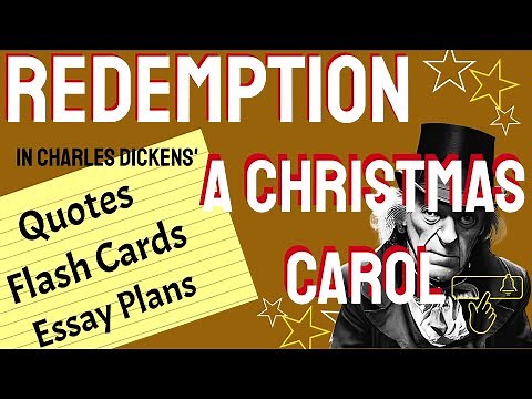 Redemption in a Christmas Carol: Quotes, Flash cards and Essay Plan