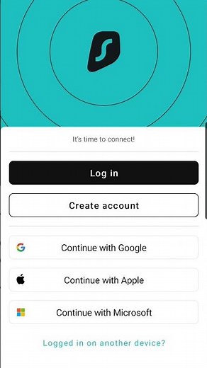 Login with code Surfshark VPN