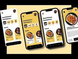 BBQ Restaurent App Design