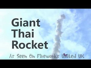 Girandole Fireworks, Thai Rocket, Spinning Rocket
