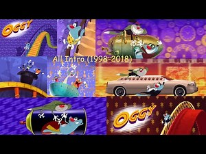 Oggy and the cockroaches😍 All season intro 1998-2018🥰❤️ Famous oggy intro || Most viewesd intro😱💕💕