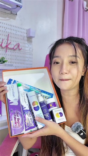 Purple Toothpaste for Whitening Teeth and Fresh Breath