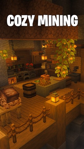 This Minecraft Mod Makes Mining Trips COZY ⛏️ #minecraft #minecraftmods #farmersdelight