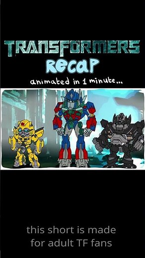 Transformers 2007 in ONE MINUTE #transformers